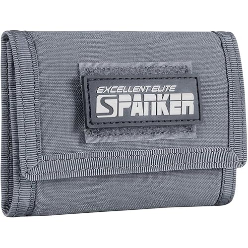 EXCELLENT ELITE SPANKER Nylon Trifold Wallet for Men ID Card Holder