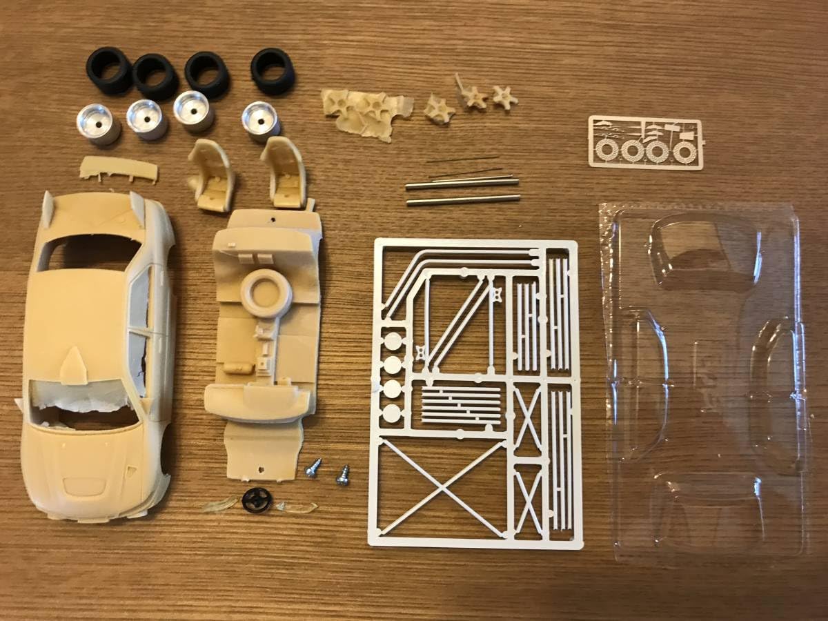 Kit Miniature Provence Moulage 1/43 – Mitsubishi EV4 Monte-Carlo 1998 (nuit), Résine, Très Bon état