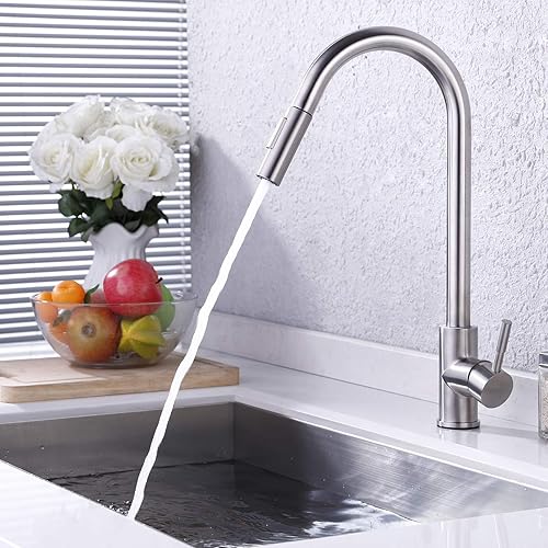 Miniatura 3 de Pieza de repuesto universal, grifo de cocina para baño, cabezal rociador, boquilla de agua, cromo pulido (cromado pulido)