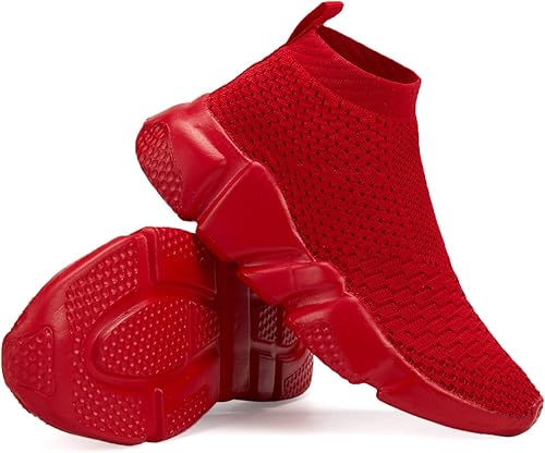 Miniatura 5 de Casbeam Boys and Girls Breathable Lightweight Fashion Casual Sports Walking Shoes Running Sneakers High Top (ToddlerLittle Kid Bib Kid)