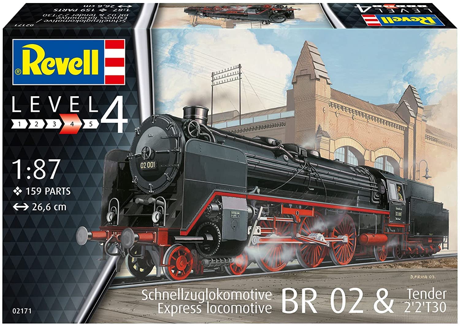 Amazon.co.jp: ドイツレベル 1/87 BR2 & テンダー2'2' T30 02171