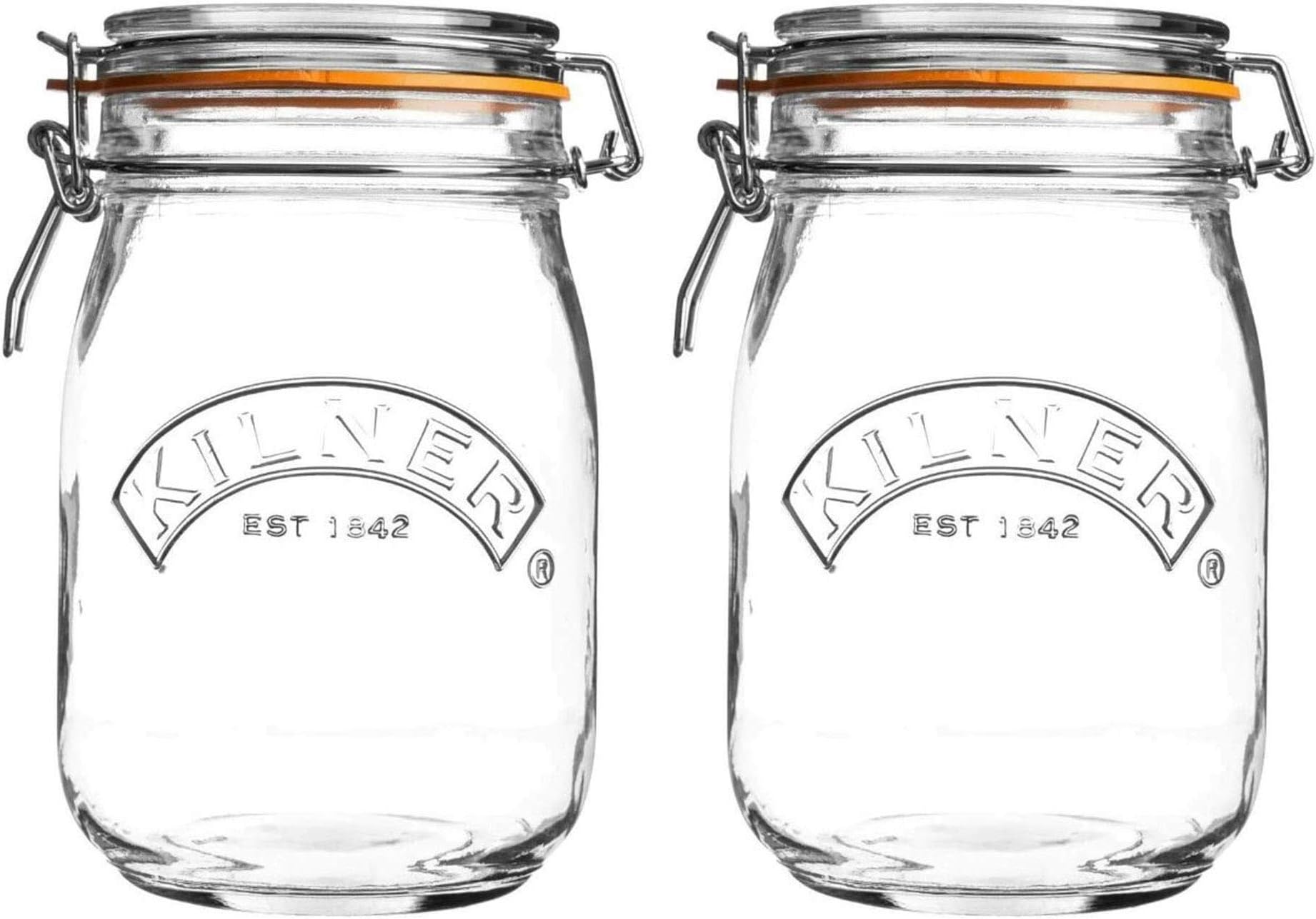 Kilner Round Clip Top Glass Jar