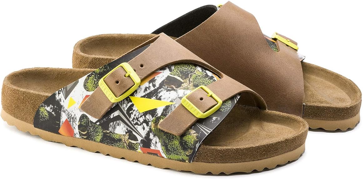 Amazon.co.jp: Birkenstock Zurich Uni Yellow Multi Natural Sandal