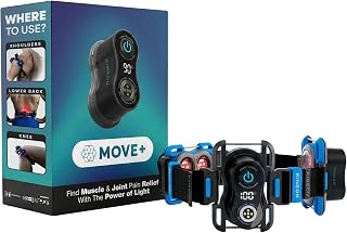 Kineon Move+ Red Light Therapy Wrap – LED Light Therapy for Targeted Muscle Recovery, Inflammation, Joint Health & Mobility - Portable & Hands-Free Infrared Light Therapy for Body