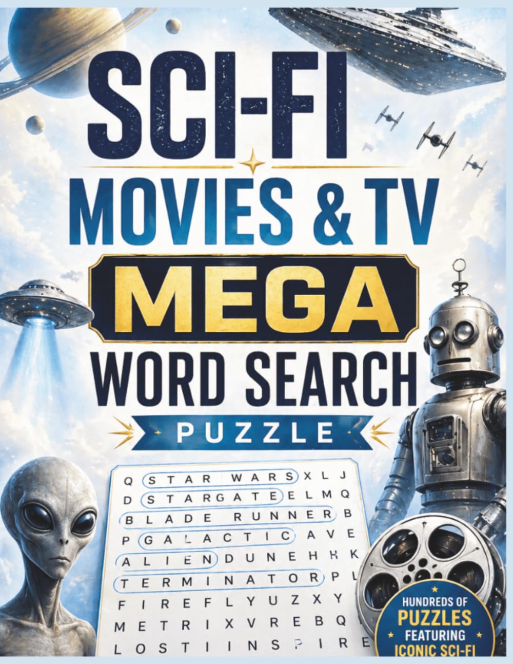Sci-Fi Movies & TV Mega Word Search