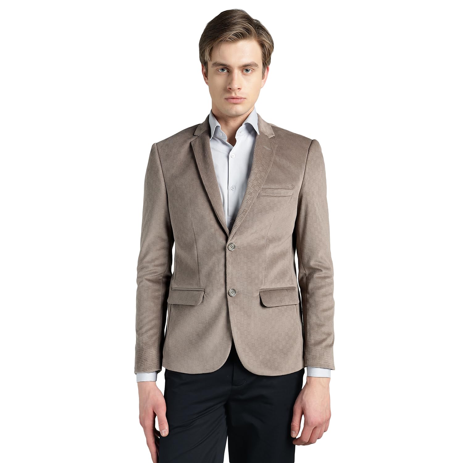 richlook Men’s Blazer | Poly Viscose Textured Formal & Casual Blazer-picture-44