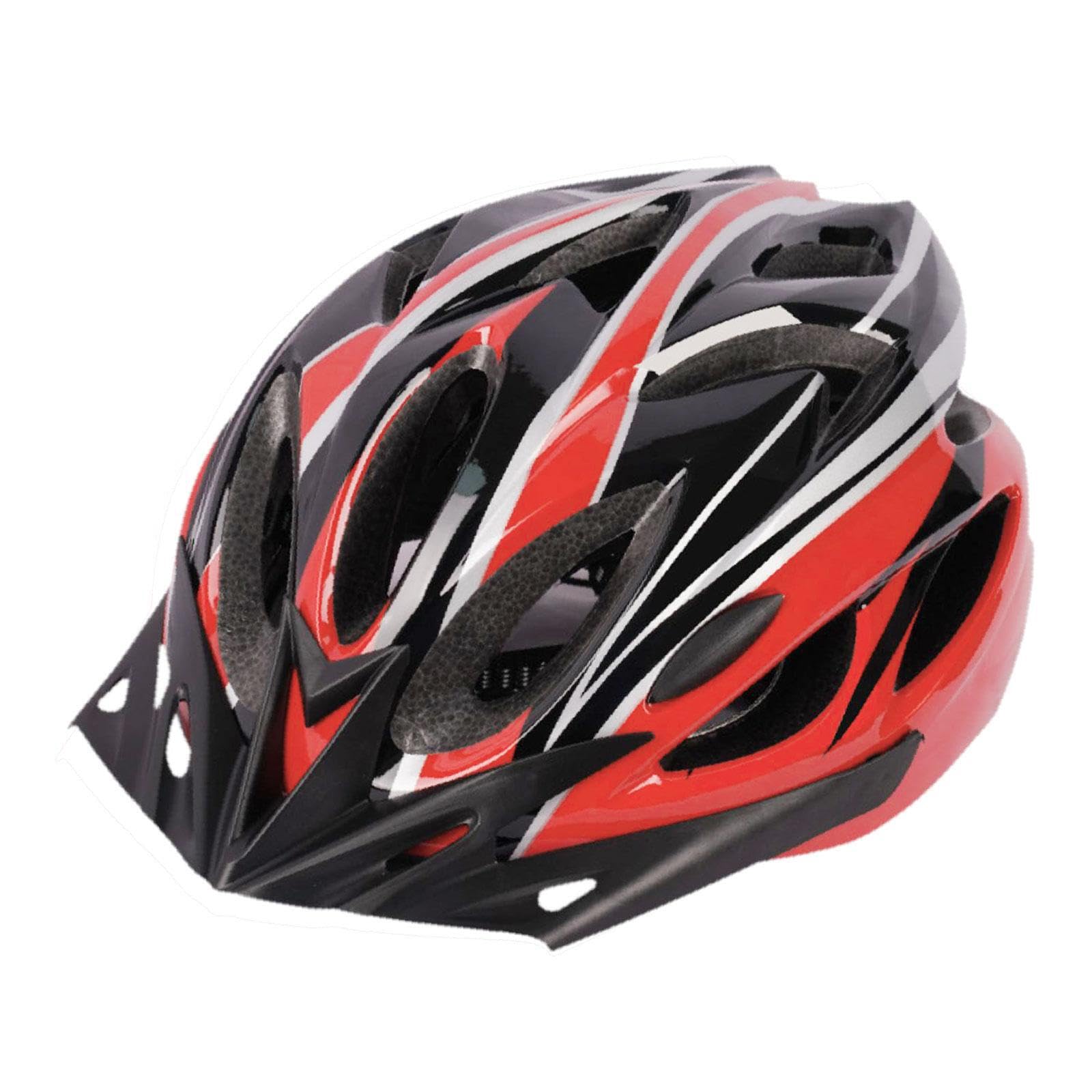 Casco de bicicleta resistente a los golpes con almohadillas y correa regulable 8