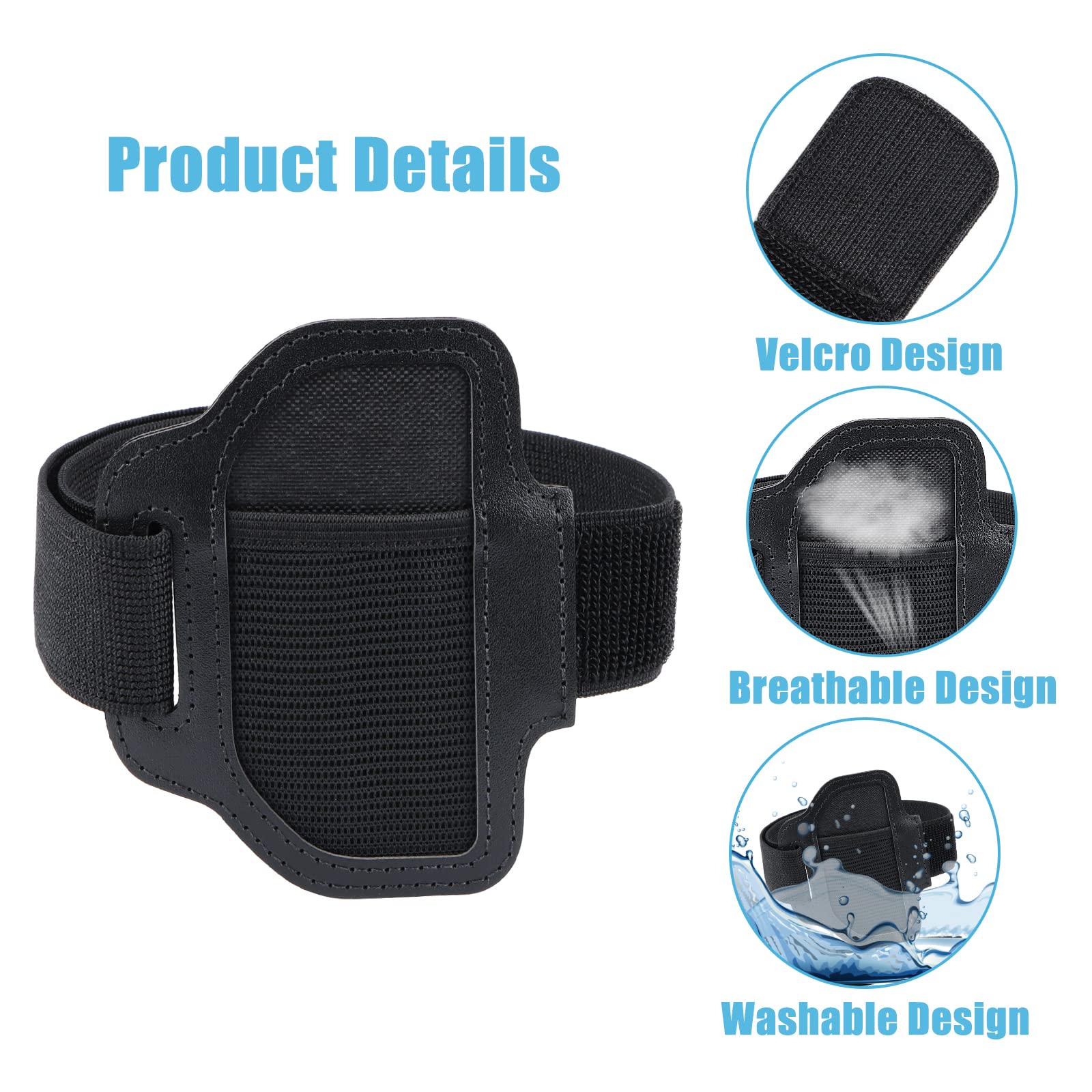 Pack de 2 correas para las piernas compatibles con Nintendo Switch Sports Soccer/Ring Fit Adventure, correa ajustable elástica transpirable para la pierna compatible con Switch OLED/Switch, para