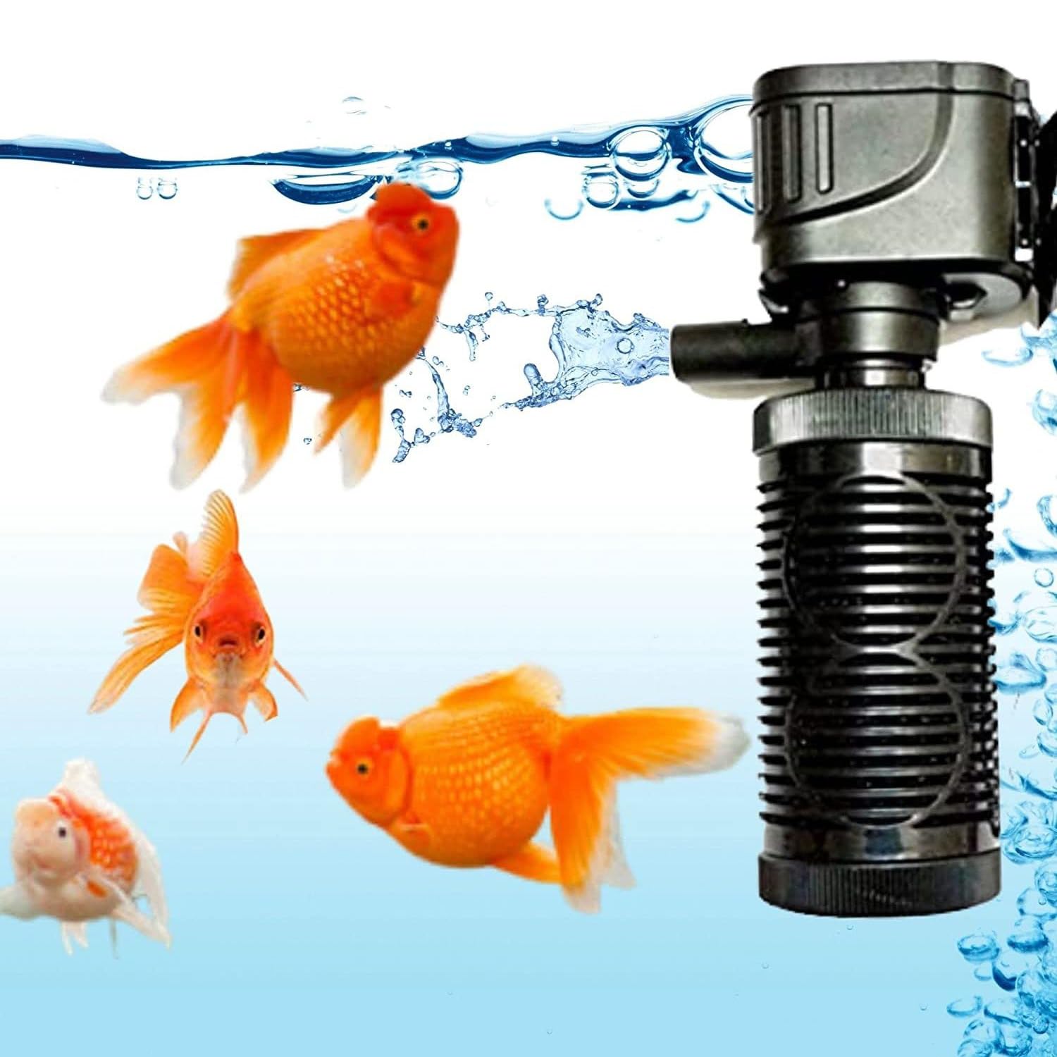 Venus Aqua Aquarium Filter VS-220F, 4 in 1 High Power Oxygen Filteration System, Submersible & Efficient Fish Tank Internal Filter Aquarium Filters for Small Mini Tank 10L-20L Litre500L/H 6W (B09M8KDQVY) Amazon Price History, Amazon Price Tracker