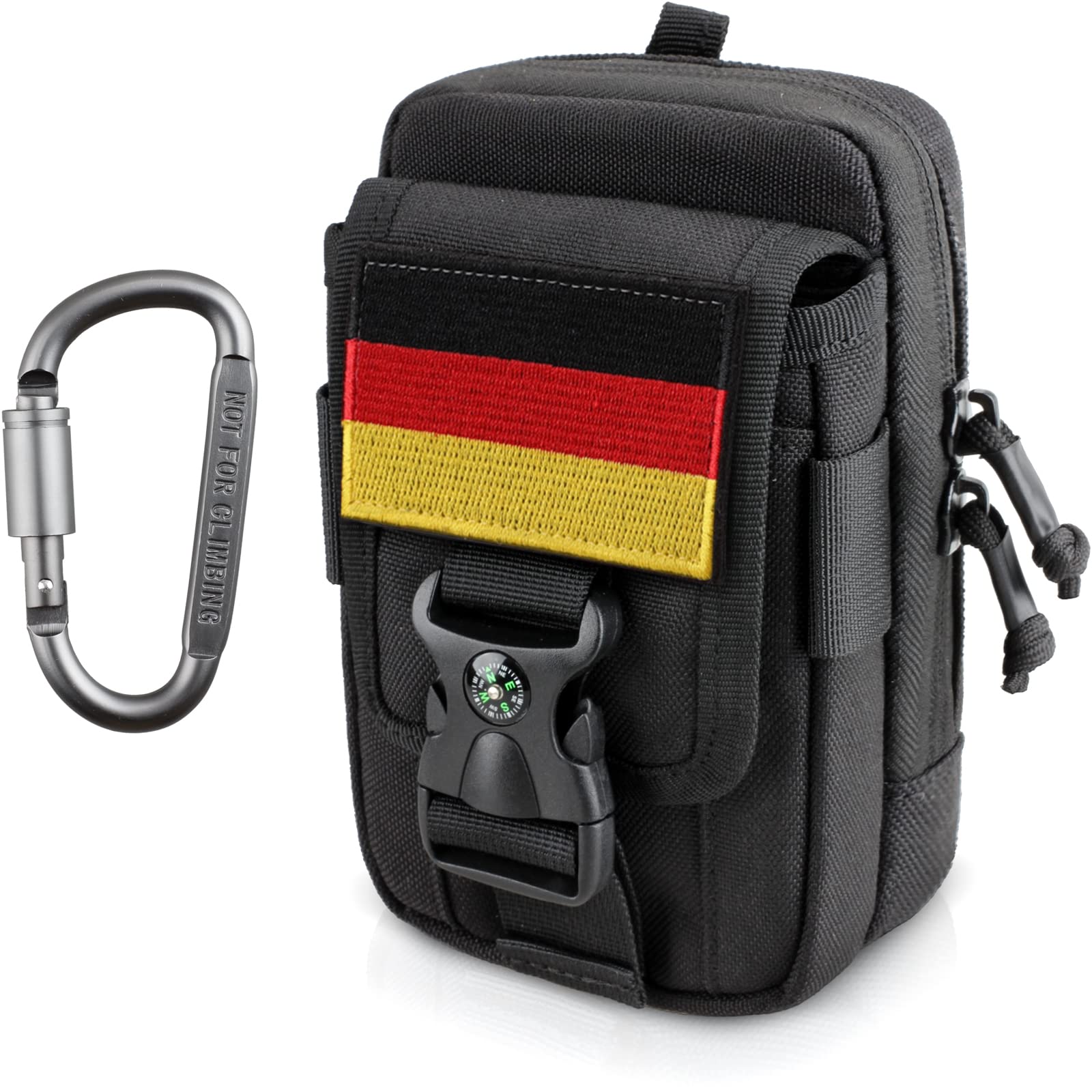 Wynex Fondina Tattica Per Cellulare – Custodia EDC In Nylon 1000D, Compatibile MOLLE, Per IPhone E Samsung
