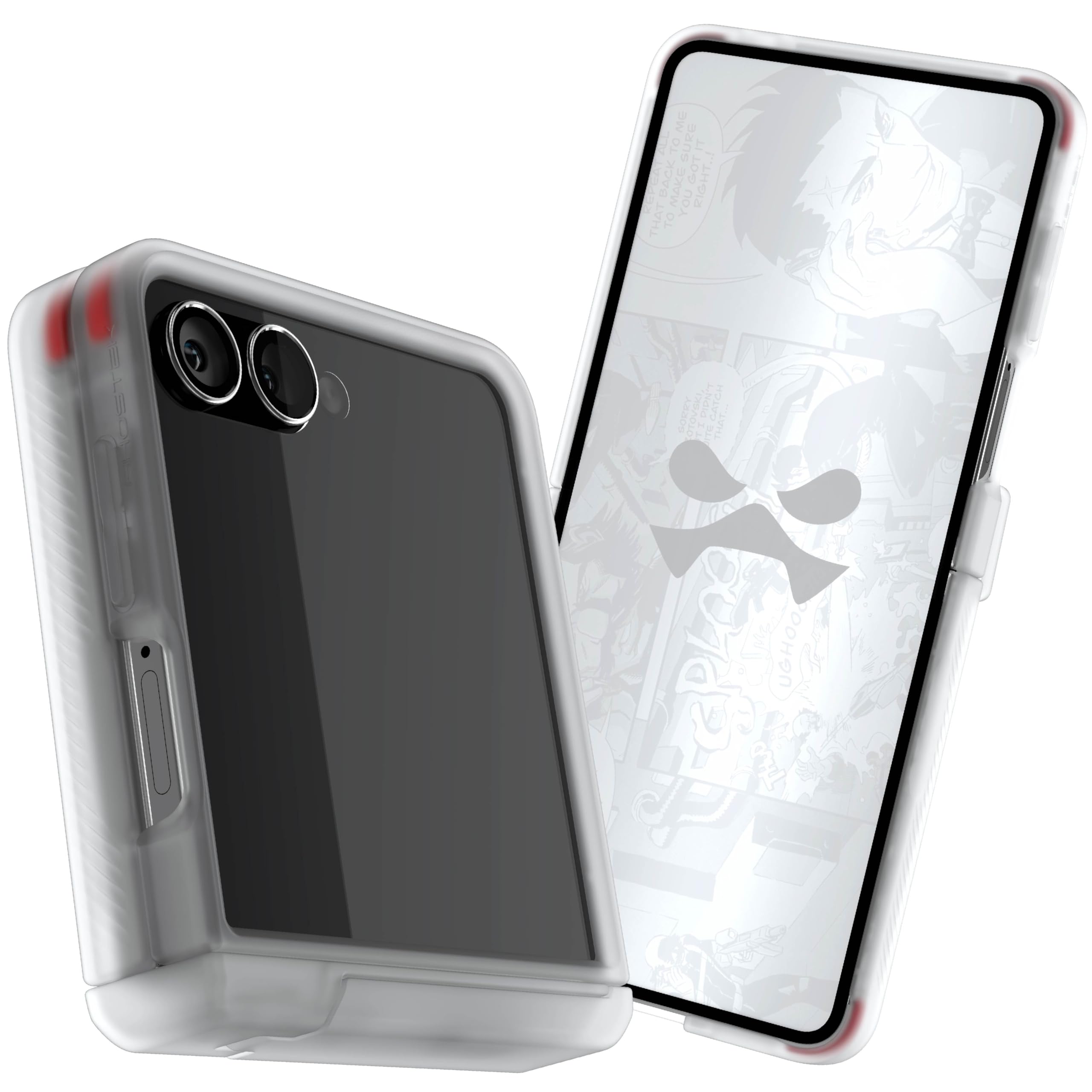 SAMSUNG - ks Amazon.com: Ghostek Covert Clear Galaxy Z Flip 7 Case with