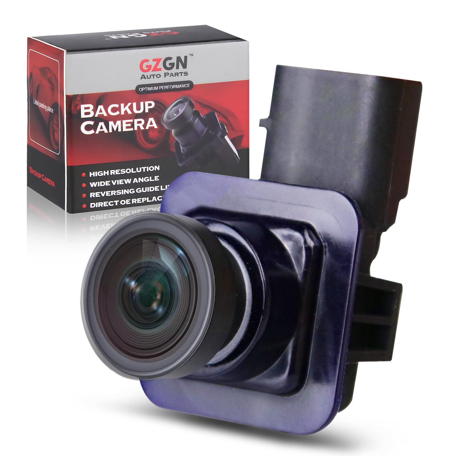 GZGN Rear View Park Assist Backup Camera Replacement Compatible with Ford Edge 2011-2015 Lincoln MKX 2011-2013 Replaces# BT4Z-19G490-B