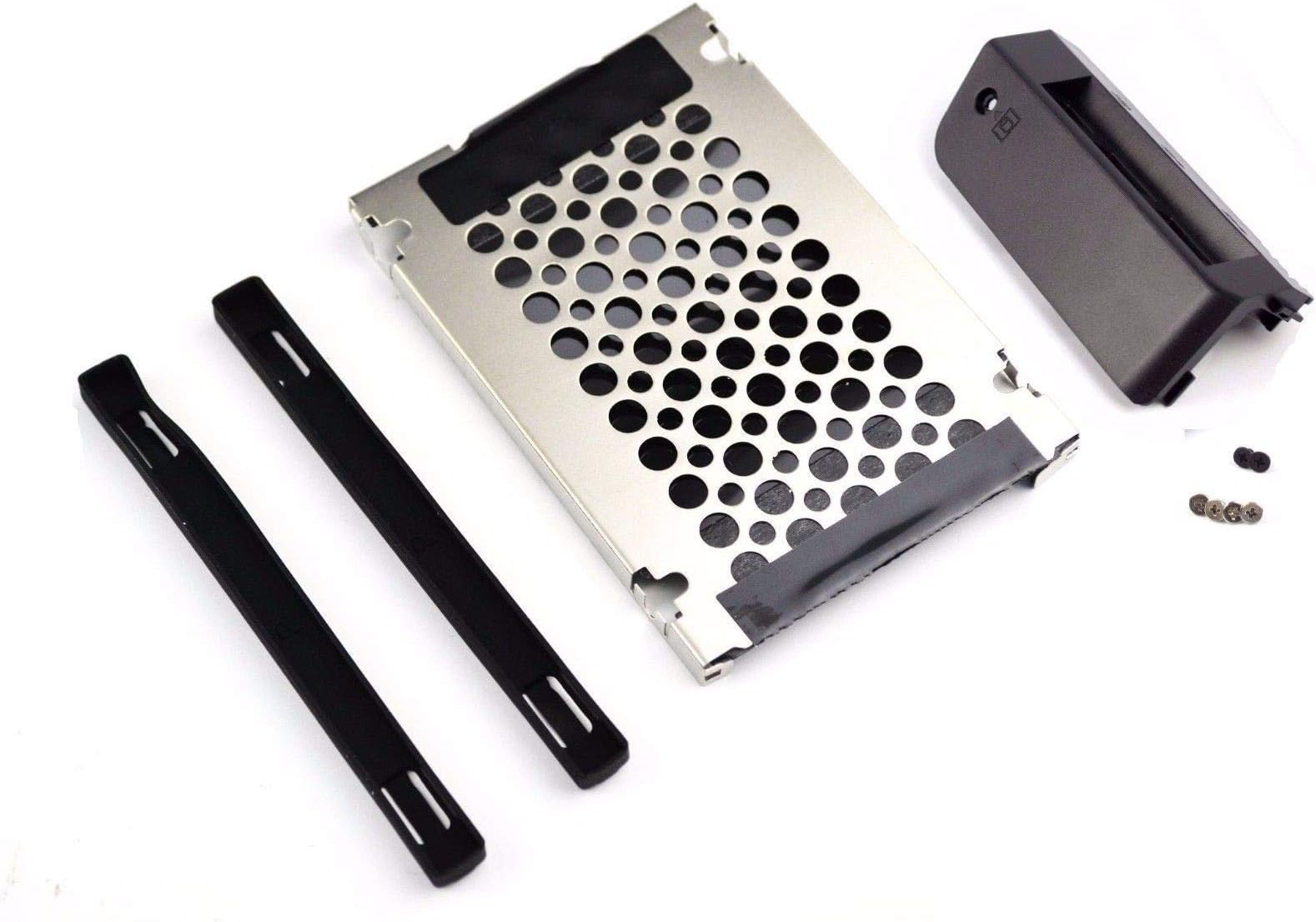 Hard Drive Caddy Cover + Caddy Tray Bracket +7mm Rails with Screws for IBM Lenovo Thinkpad T430 T430i