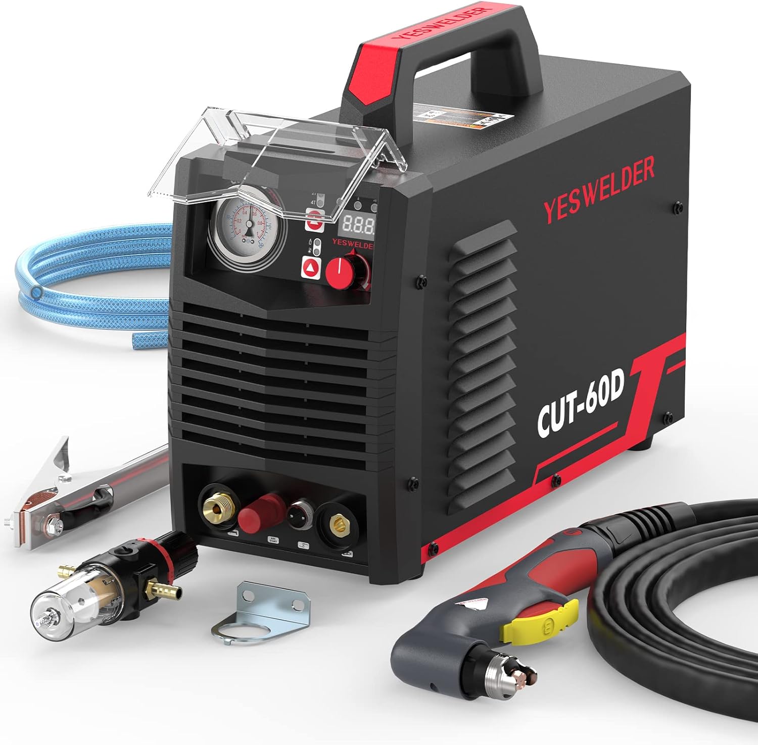 YESWELDER 60Amp NonTouch Pilot Arc Plasma Cutter Air Power Max Cutting