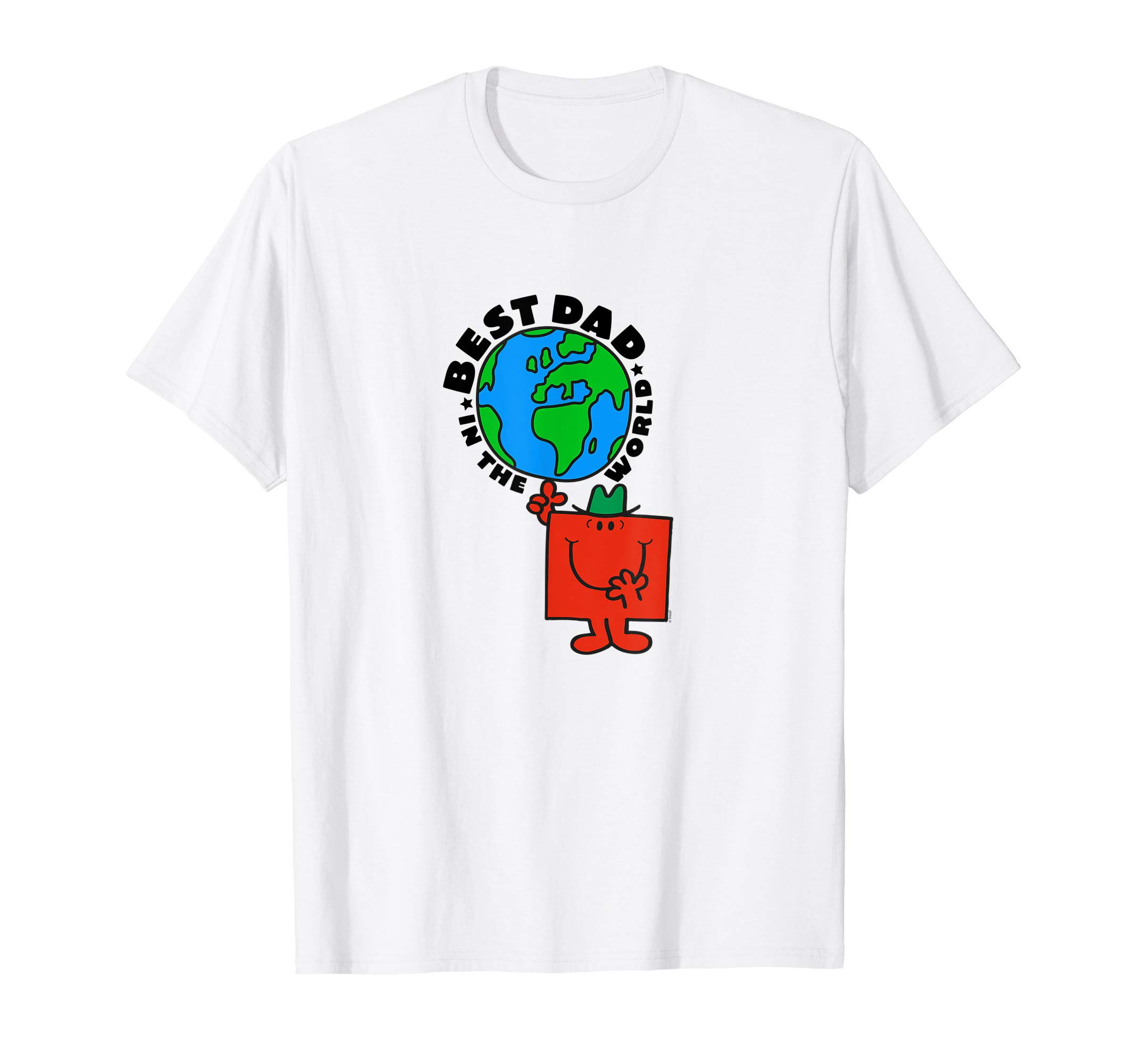 Mr. Men Mr. Strong Best Dad In The World T-Shirt