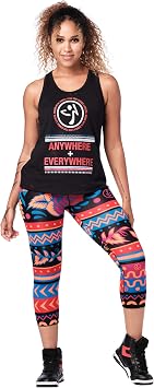 Zumba Womens Burnout Tank