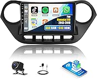 Vista 9 de 2+32G Android Car Stereo para Hyundai I10 2013-2018 inalámbrico Apple Carplay Android Auto 9 pulgadas pantalla táctil Bluetooth navegación