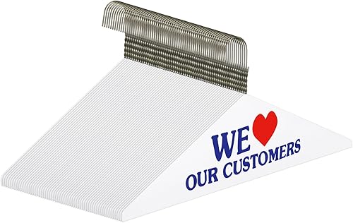 60 perchas de alambre a granel de 16 pulgadas para limpiar en seco para ropa con capa y pantalones (rojo, azul, corazón)