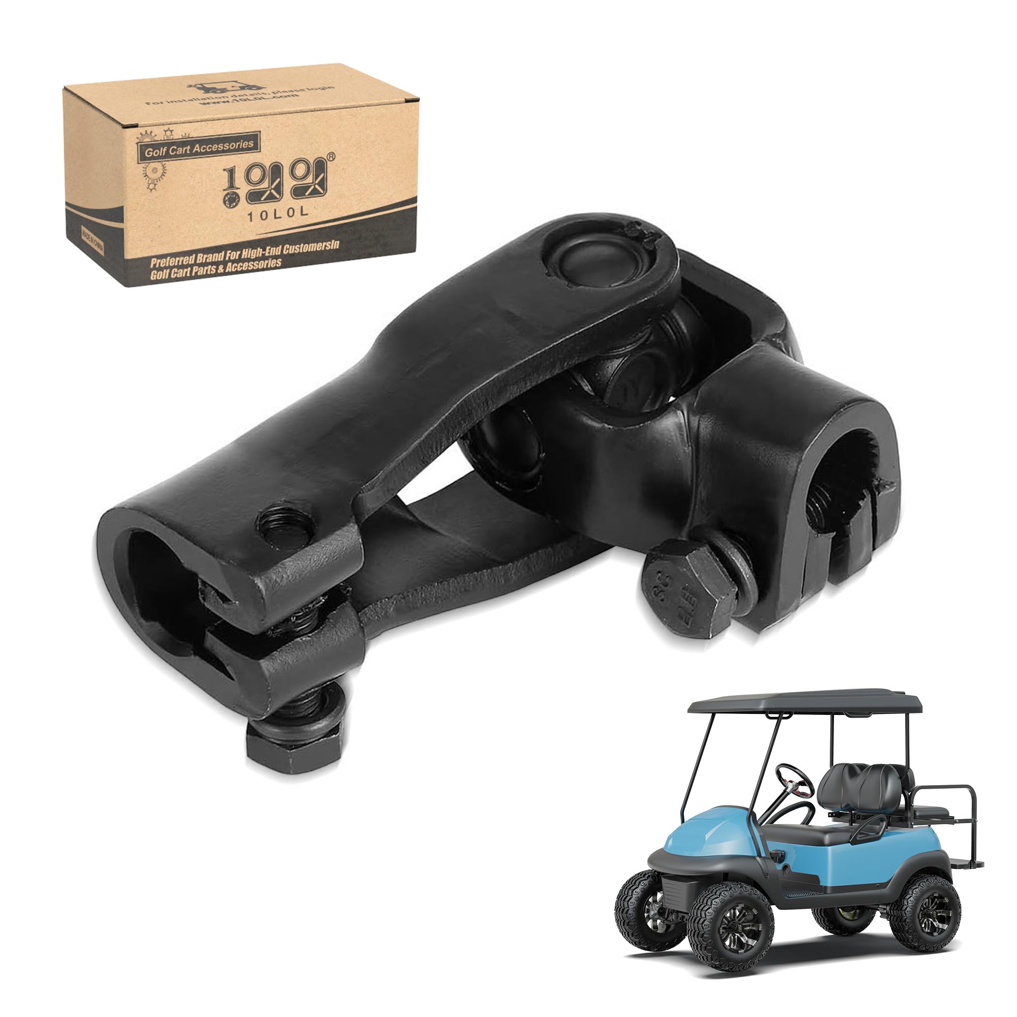 10L0L Golf Cart Metal Steering Lower Yoke Fits Club Car Precedent 2004-Up & Tempo 2018 Up, OEM 103810201