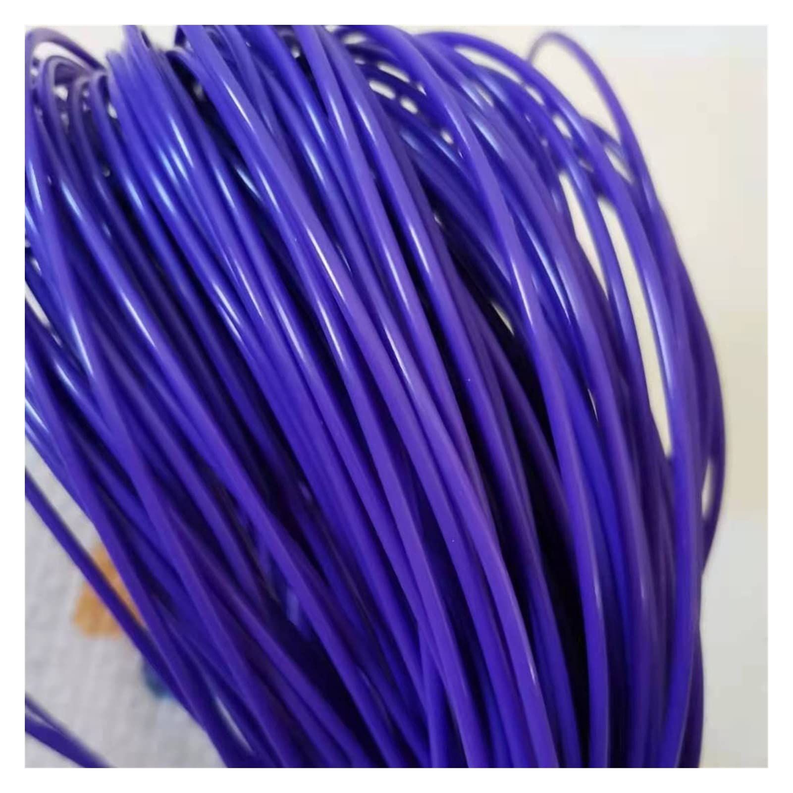 YebiO Gradient Flat Synthetic Wicker Rattan/Plastic Wicker Repair Material 80M*2.5Mm/F/5Mm