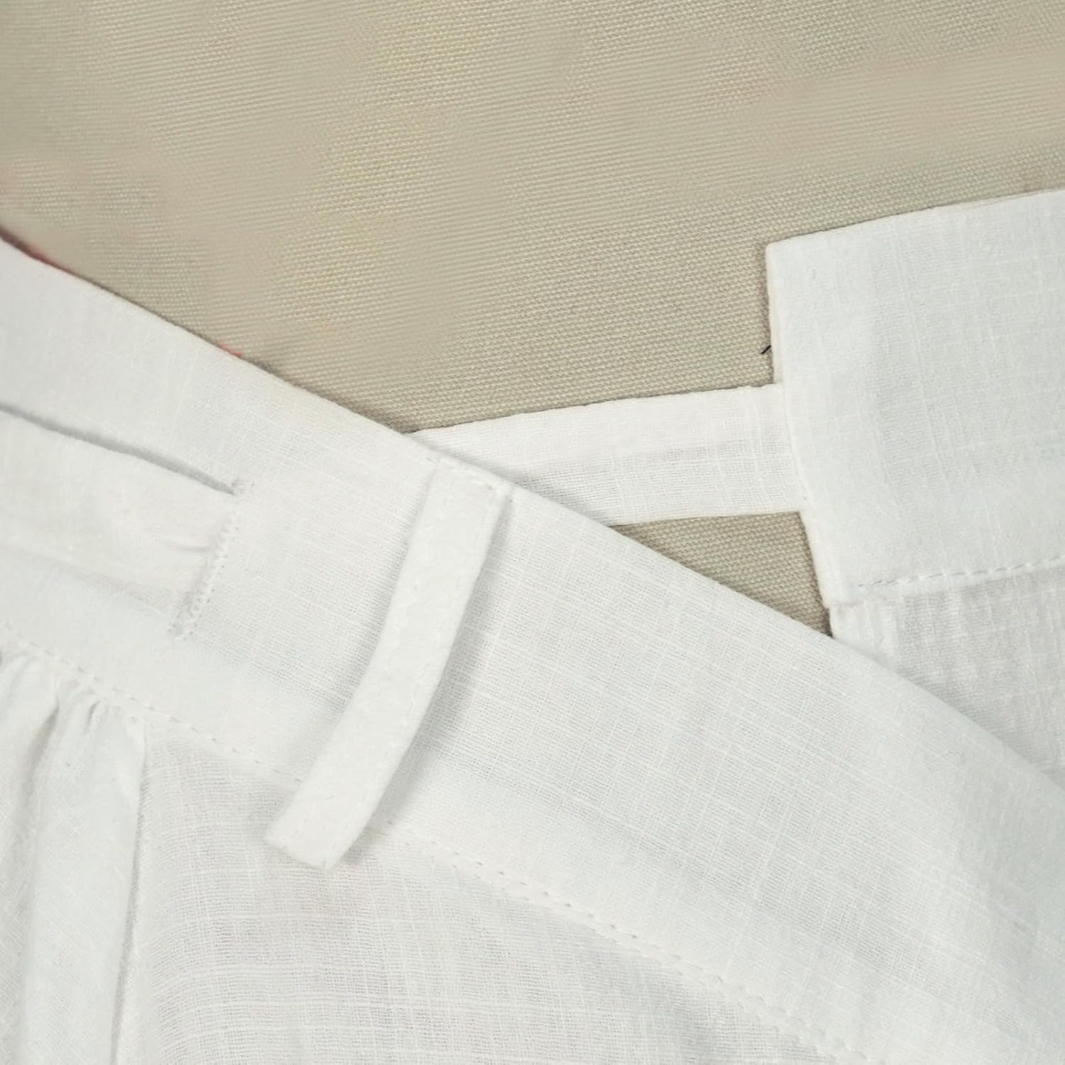 Mingyuezai Womens Wrap Skirt Ankle-Length Vintage Linen Skirts - Image 6