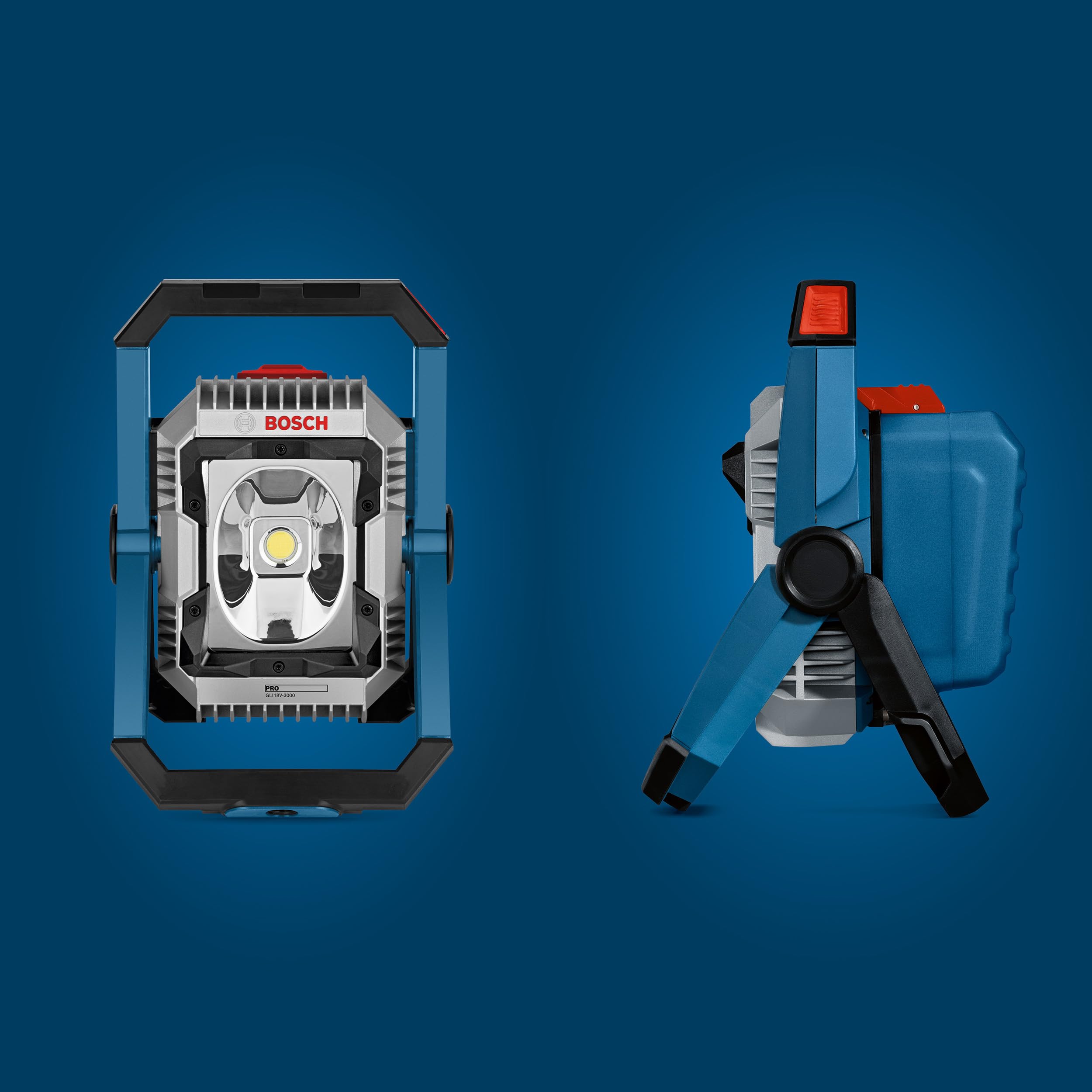 Bosch PRO 18V System Akku-Leuchte GLI18V-3000 (ohne Akku)
