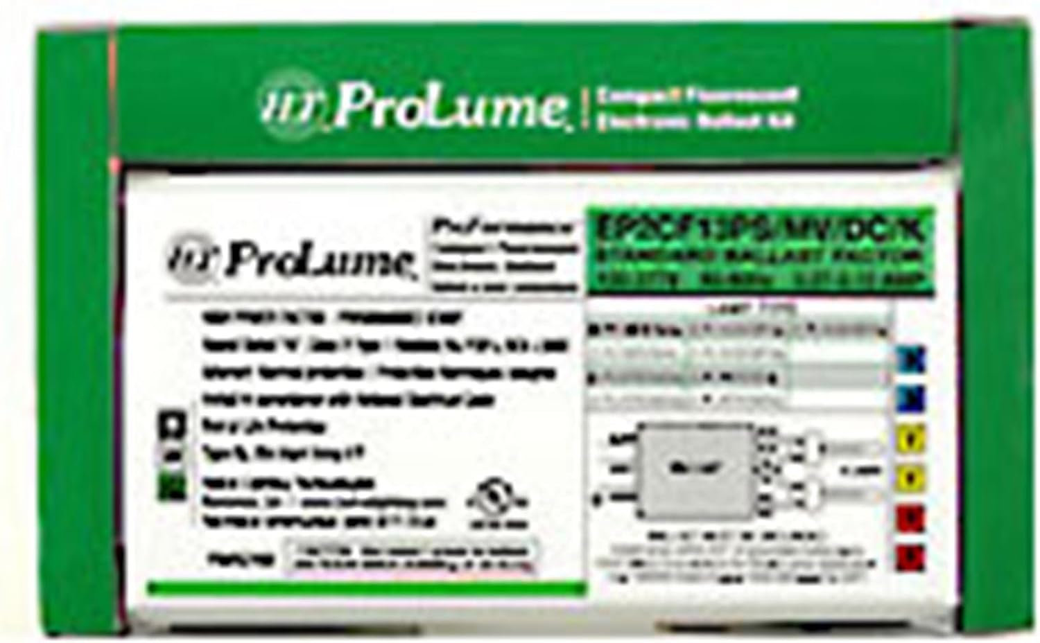 Halco 52106 - EP2CF26PS/MV/DC/K Compact Fluorescent Ballast