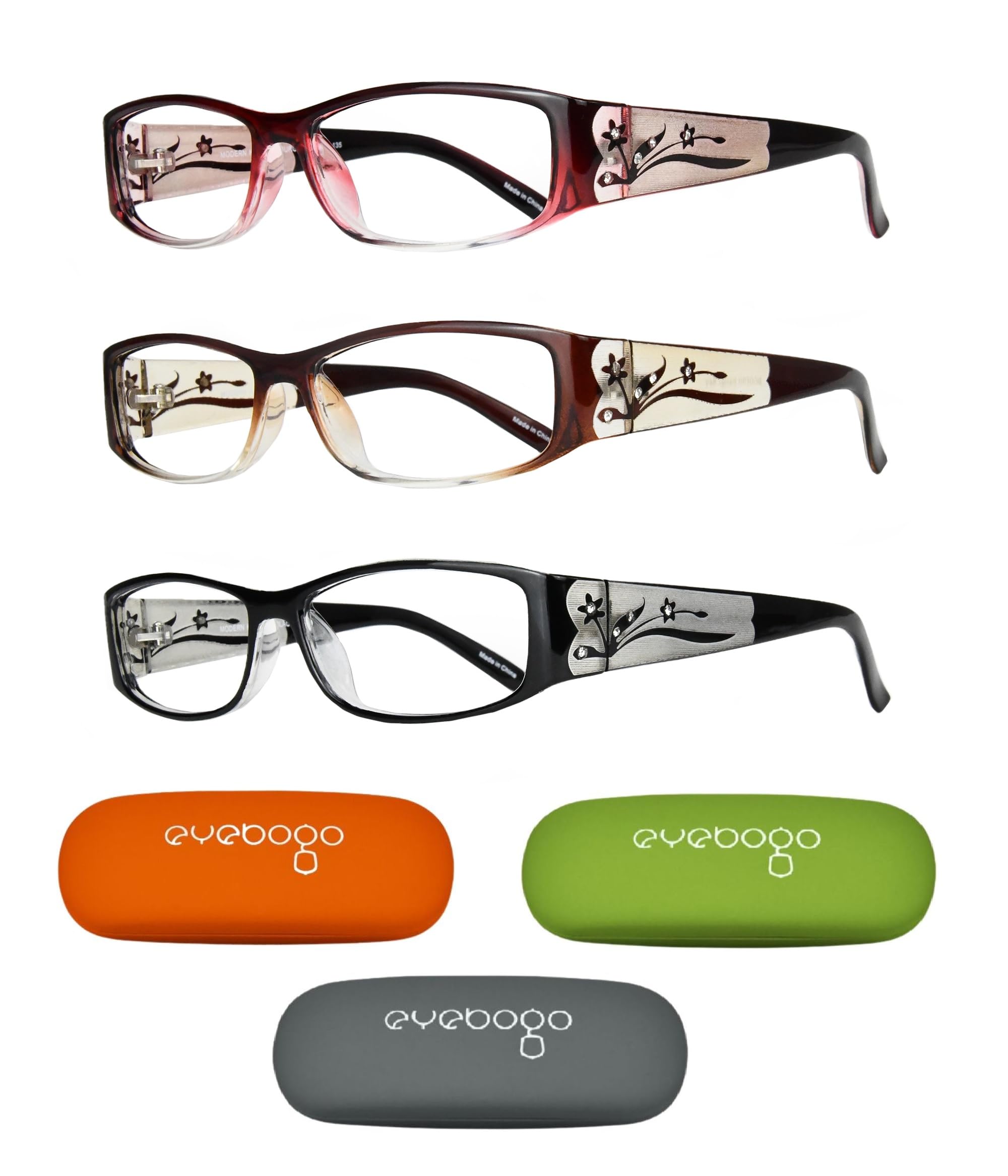 EYEBOGO Kaylee Stylish Reading Glasses for Women, Readers for Women, Womens Reading Glasses