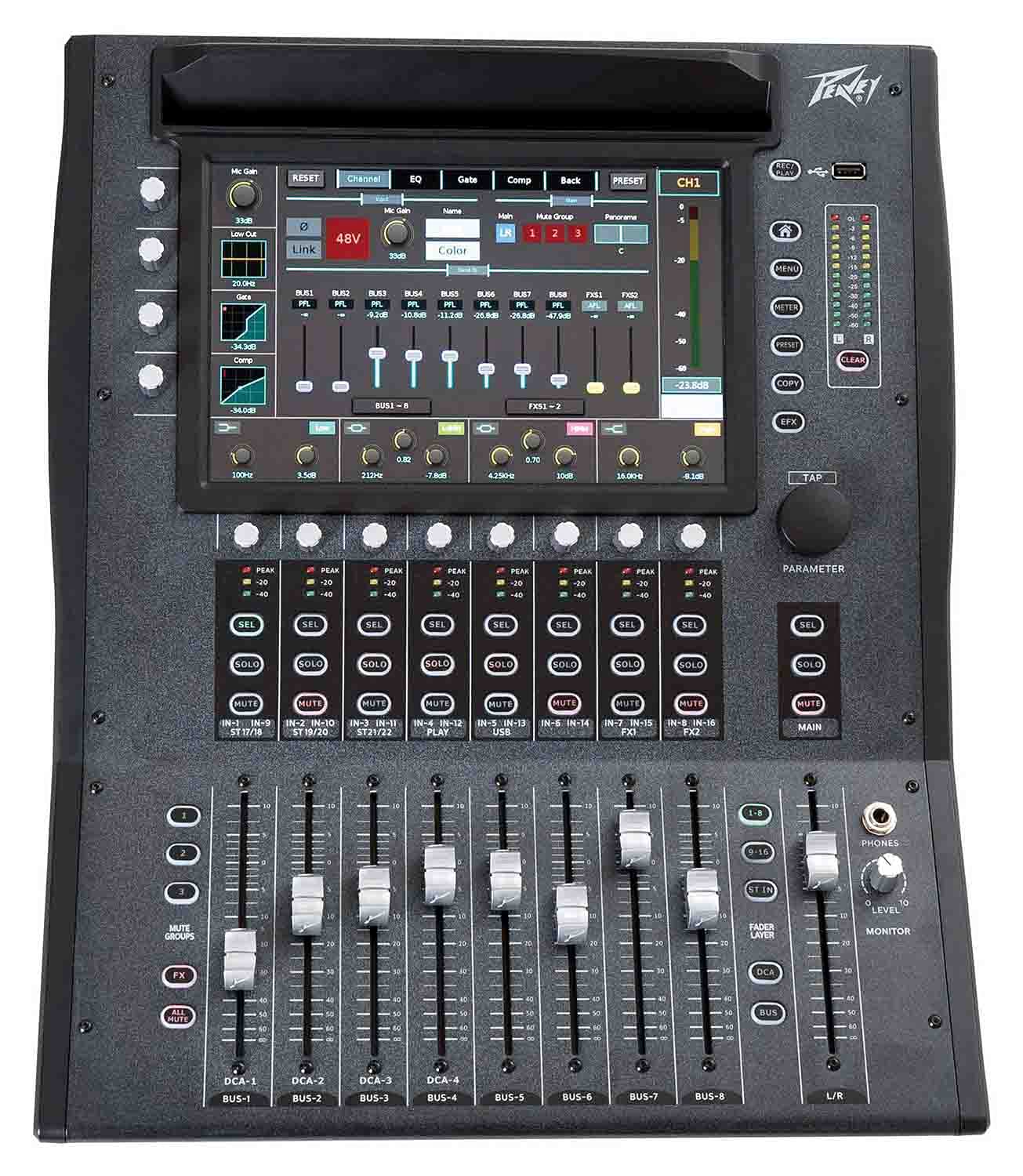 mixer peavey 8 channel
