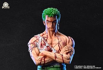 ワンピース　戦損　ゾロ　1／6塗装済み完成品 ガレージキットスタチューフィギュア Amazon.co.jp: ロロノア・ゾロ フィギュア 1/6スケール 塗装済み