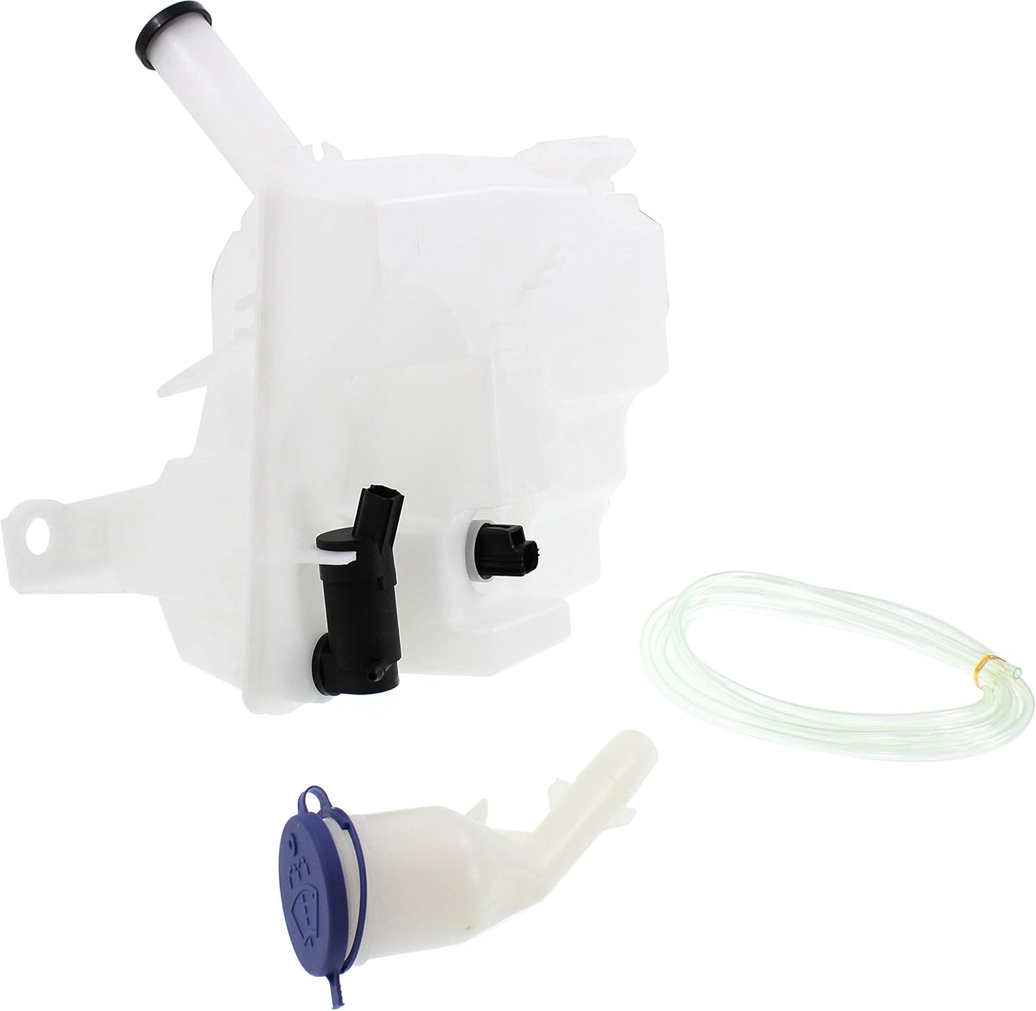 Evan Fischer Washer Reservoir Compatible with 2012-2018 Ford Focus