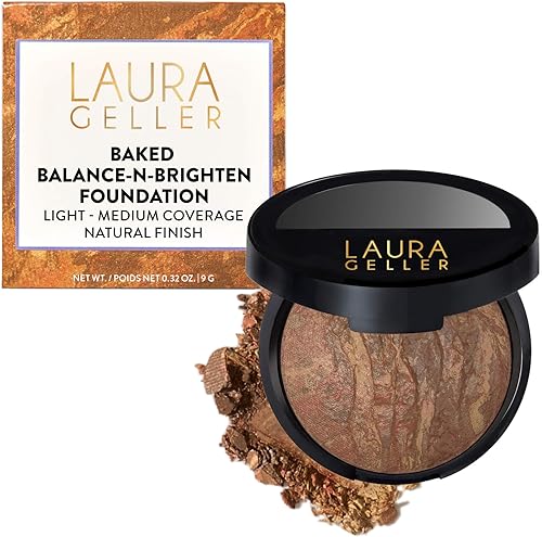 Laura Geller Baked Balance-n-Brighten Color Correcting Foundation 9g Deep