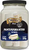 Palmito Pupunha Inteiro Castelo, 300g