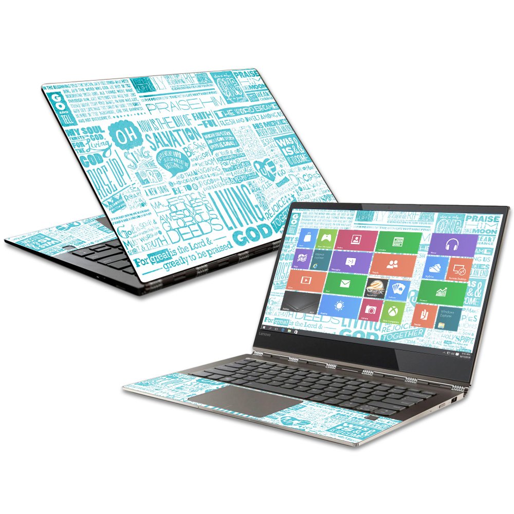 MightySkins Schutzfolie für Lenovo Yoga 920-13IKB – Faith | schützende, langlebige und einzigartige Vinyl-Aufkleber, einfach anzubringen, zu entfernen und zu ändern, hergestellt in den USA