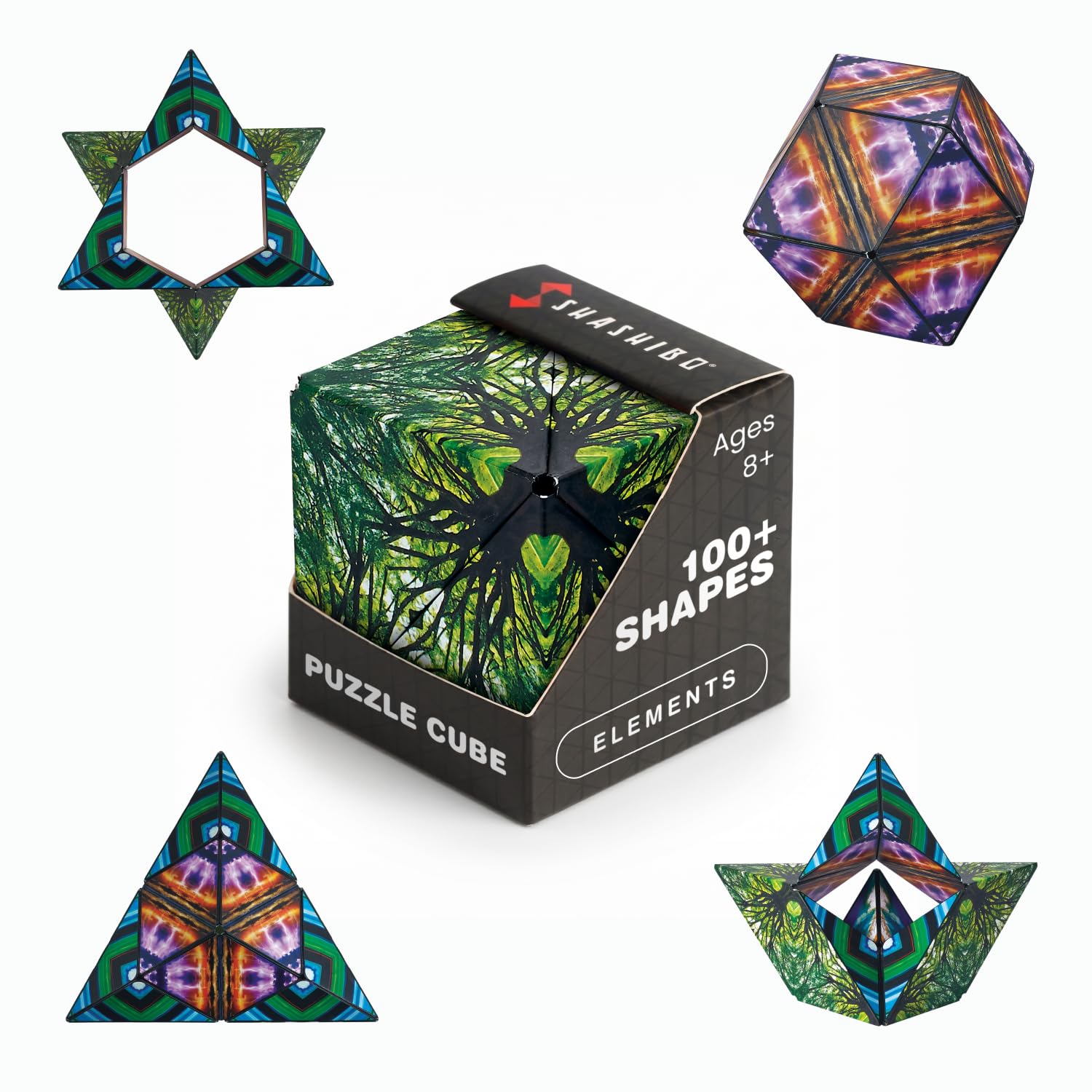 Shashibo DODECA Magnetic Puzzle Cube, Stress Relief Fidget Toy