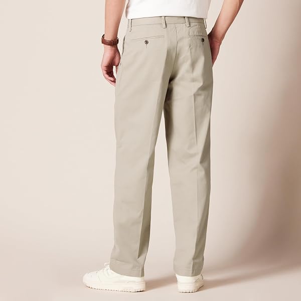 Amazon Essentials Homme Pantalon Chino Anti-Plis, Coupe Classique et Pinces (Disponible en Grandes Tailles) - 2
