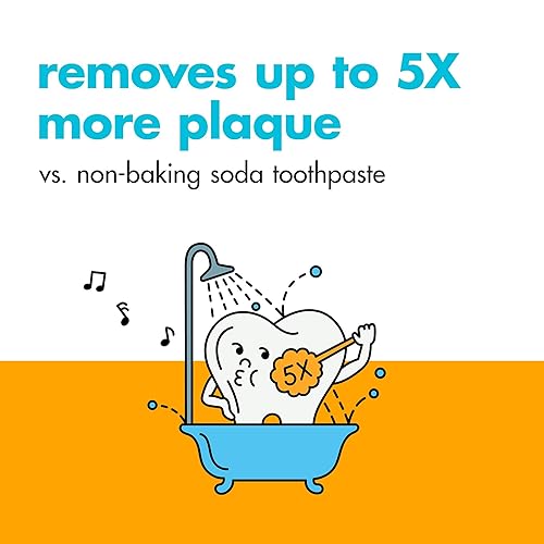 Miniatura 5 de Arm & Hammer – Cuidado Dental Advance Extreme Blanqueamiento bicarbonato de sodio (& Peróxido pasta dental, la menta fresca 4,3 oz (Pack de 6),