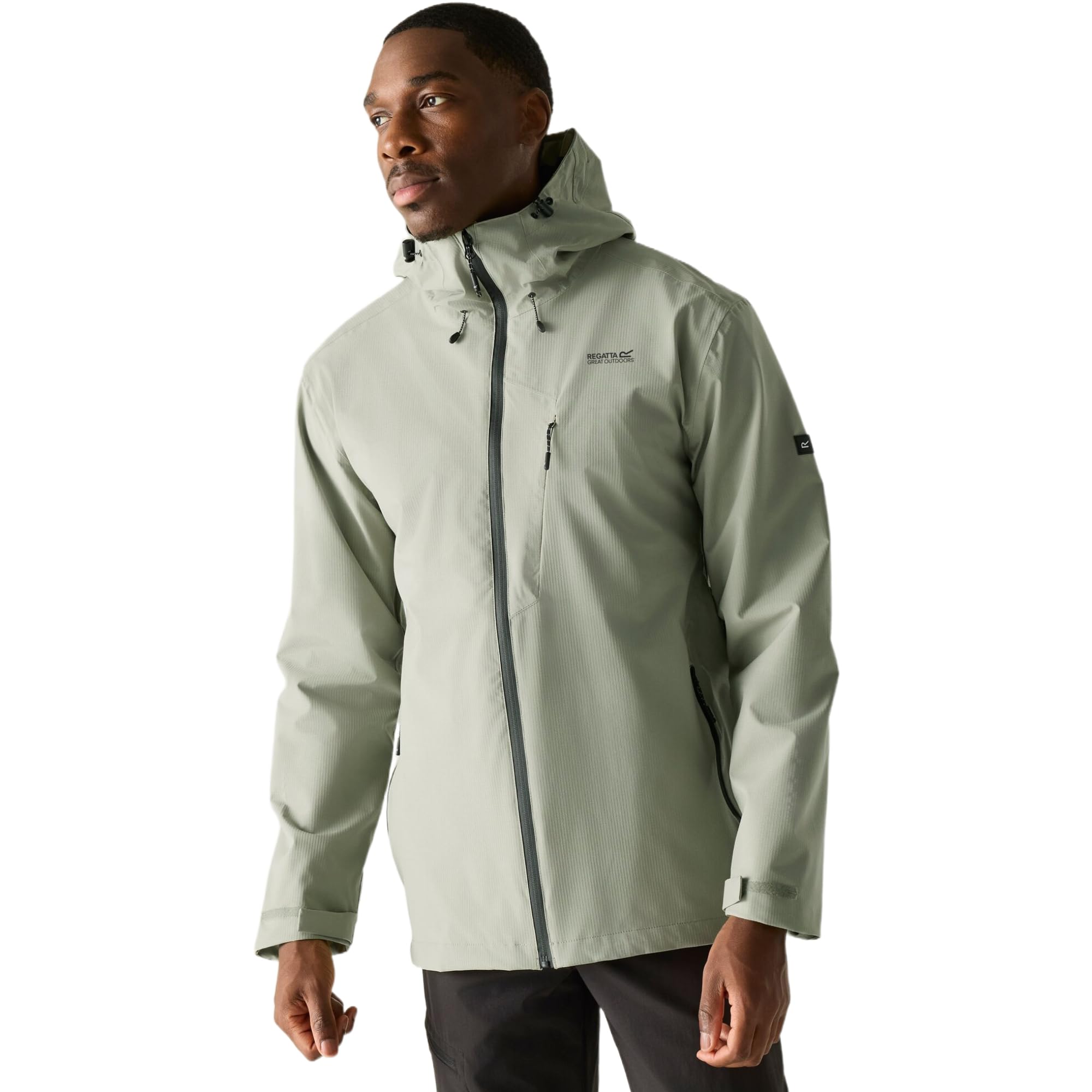 Regatta Men's Oklarna Waterproof Jacket - Medium - Light Green