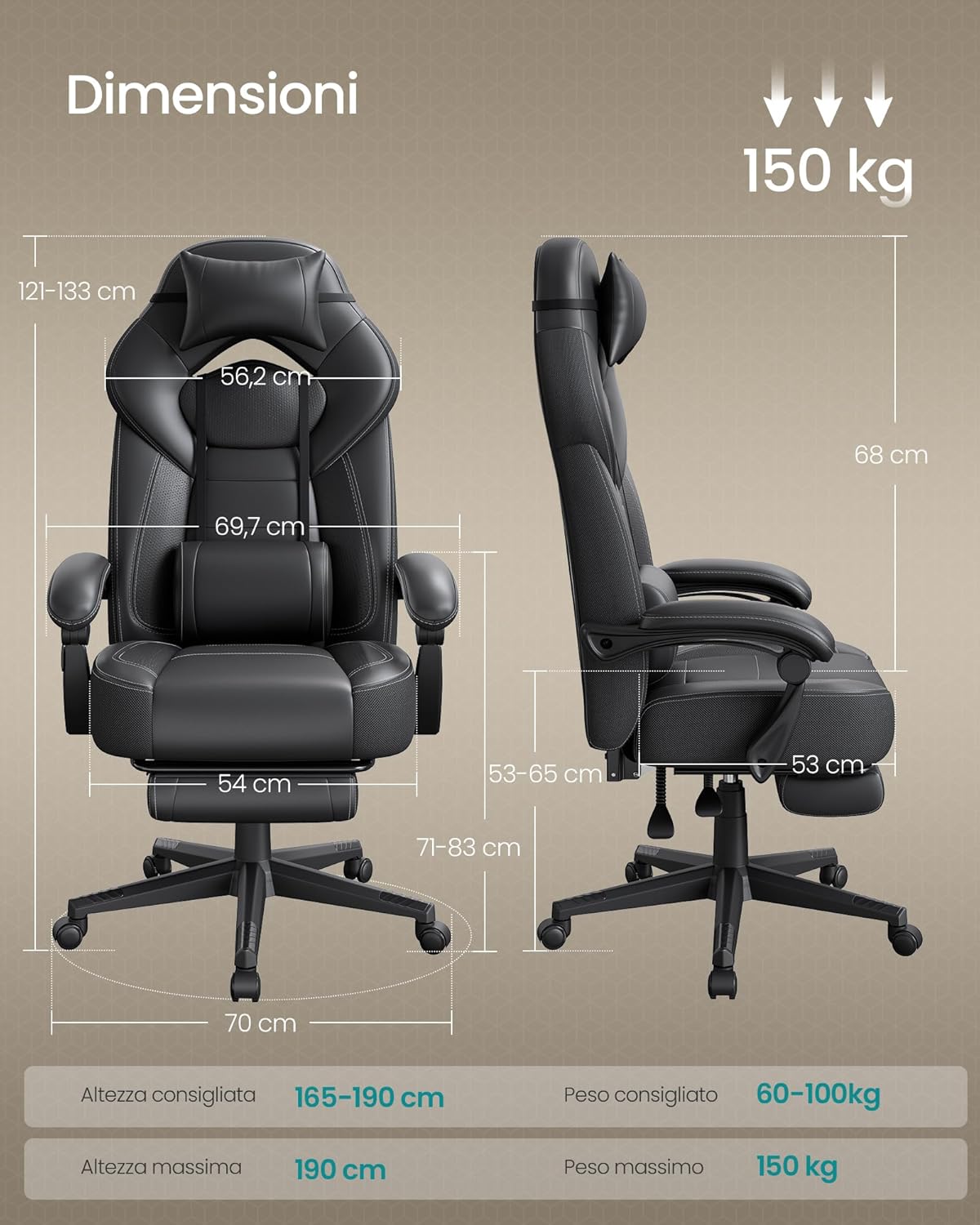 Sedia Gaming - Sedia gaming - Immagine 1