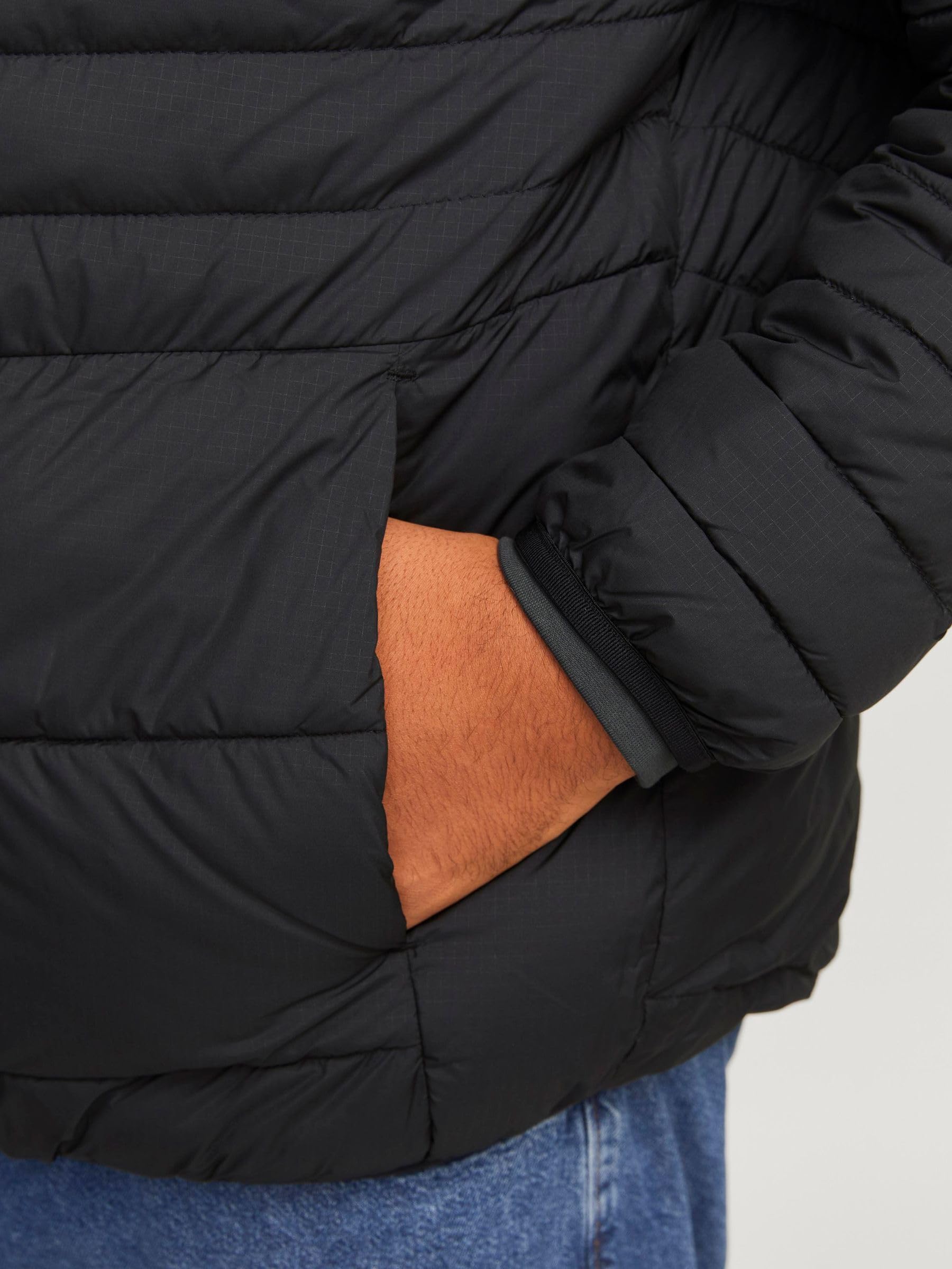JACK & JONES State Packable Puffer Collar Plus Chaqueta Hombre