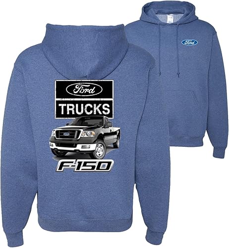 Miniatura 8 de Wild Bobby Ford Trucks F150 Pickup Cars and Trucks Front and Back - Sudadera con capucha unisex