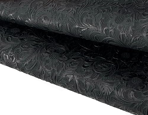 Miniatura 3 de Jeereal Hoja de cuero de gamuza impermeable de 0.079-0.087 in de grosor con acabado de gamuza de piel de vaca, manualidades, costura, hobby, taller,