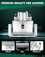 Vista 5 de SCITOO Pinza de freno trasera izquierda con soporte 18-B4837 compatible con Chrysler Aspen 2007-2009 para Dodge para Durango 2004-2009 para Dodge