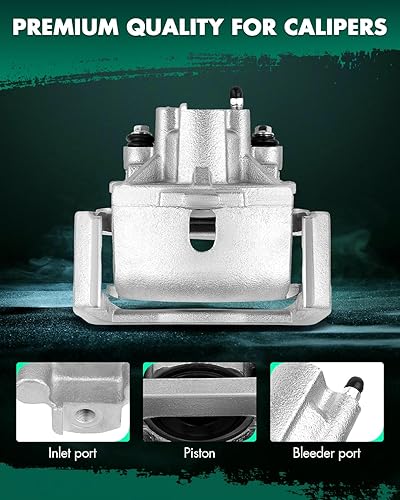 Miniatura 5 de SCITOO Pinza de freno trasera izquierda con soporte 18-B4837 compatible con Chrysler Aspen 2007-2009 para Dodge para Durango 2004-2009 para Dodge