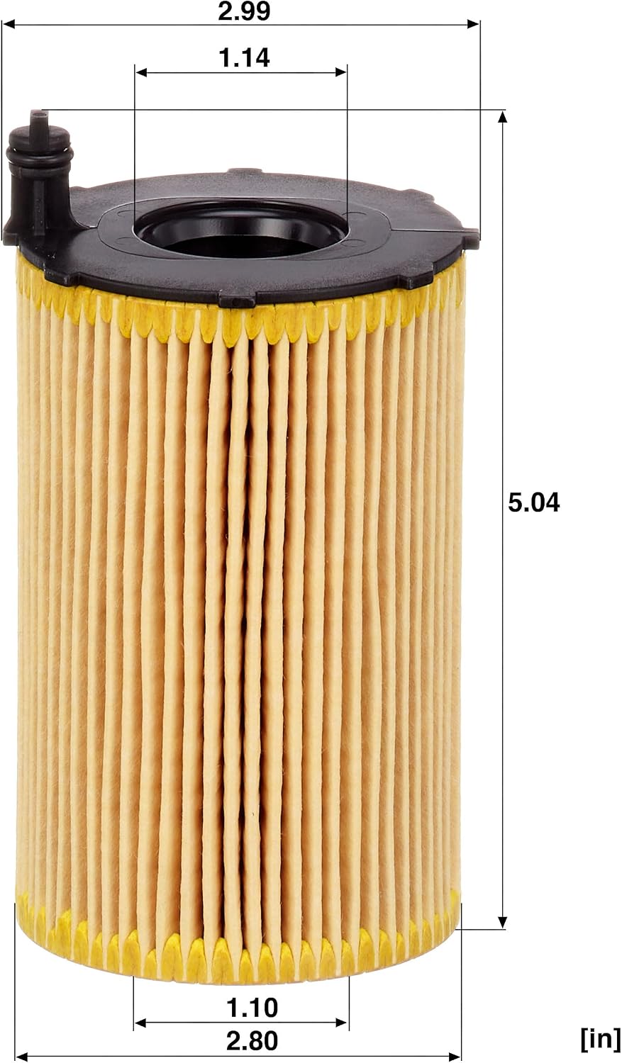 Mann Filter HU 8005 z Cartridge Oil Filter Compatible With Audi A6 (2017), A6 Quattro (2014-2015), A7 Quattro (2014-16), A8 Quattro (2014-2016), Q5 (2013-2016), Porsche Cayenne (2013-2016)