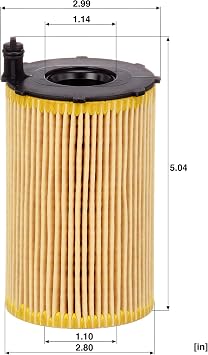 Mann Filter HU 8005 z Cartridge Oil Filter Compatible With Audi A6 (2017), A6 Quattro (2014-2015), A7 Quattro (2014-16), A8 Quattro (2014-2016), Q5 (2013-2016), Porsche Cayenne (2013-2016)