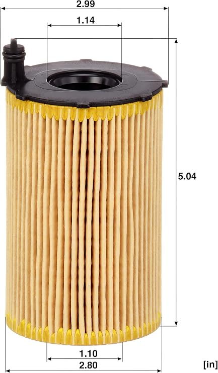 Mann Filter HU 8005 z Cartridge Oil Filter Compatible With Audi A6 (2017), A6 Quattro (2014-2015), A7 Quattro (2014-16), A8 Quattro (2014-2016), Q5 (2013-2016), Porsche Cayenne (2013-2016)