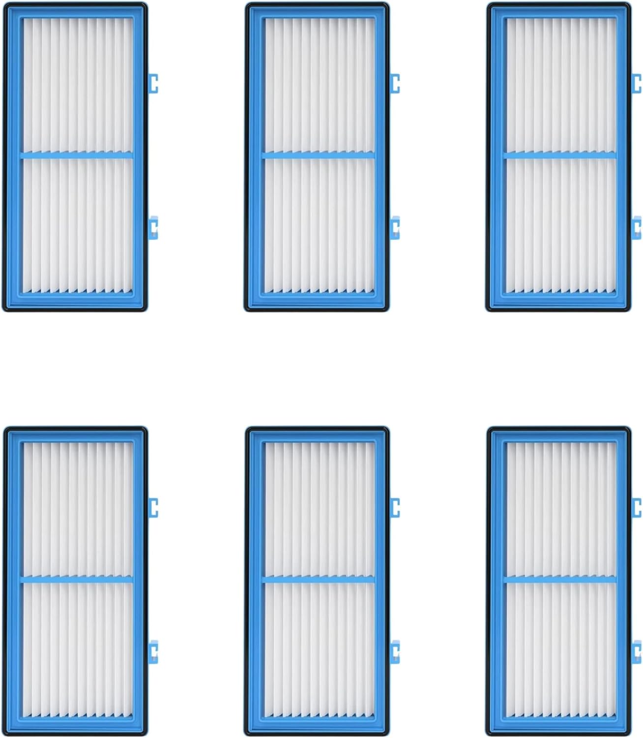 Nispira AER1 Filter Replacement for Holmes Air Purifier HAPF30AT HAP242-NUC Total Air HEPA 6 Packs, 1.2 x 10 x 4.6 Inches