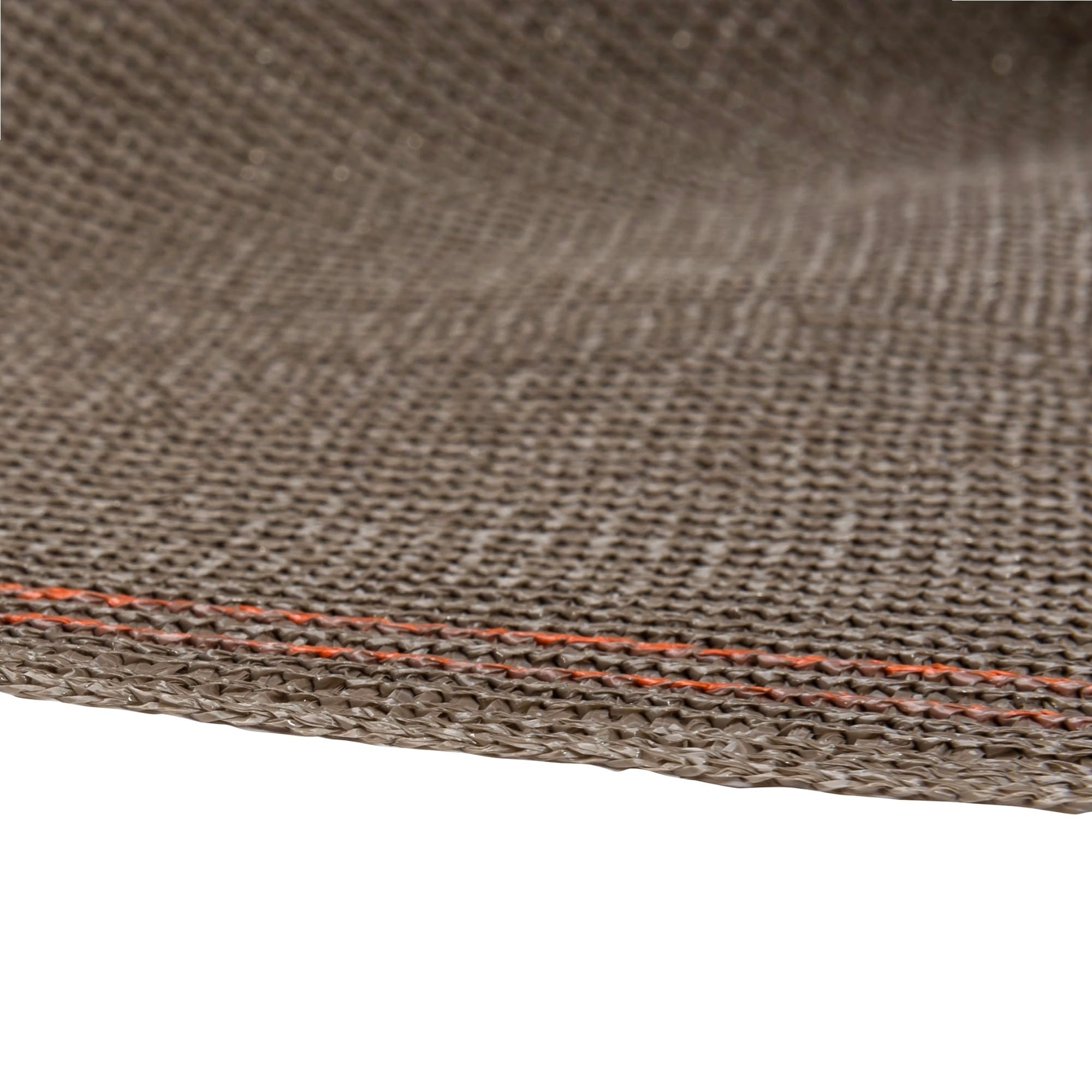 Brise vue jardin - Brise vue occultant - Rouleau Brise vue - WerkaPro 10834 - Brise Vue Renforcé Taupe - Tissage renforcé de 300 gr/m2 - Rouleau de 1,5 m x 10 m - En polyéthylène