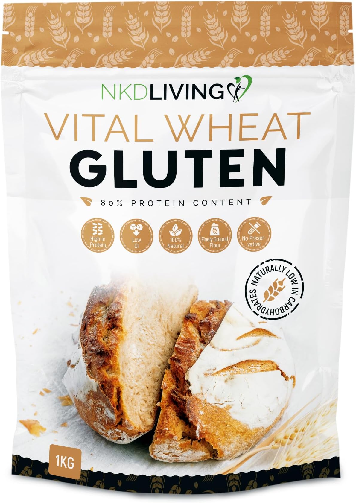 NKD Living Vital Wheat Gluten 1kg
